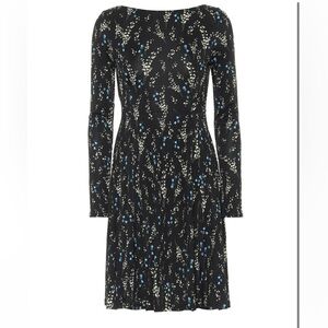 ERDEM Martine Lilly of the Valley black dress